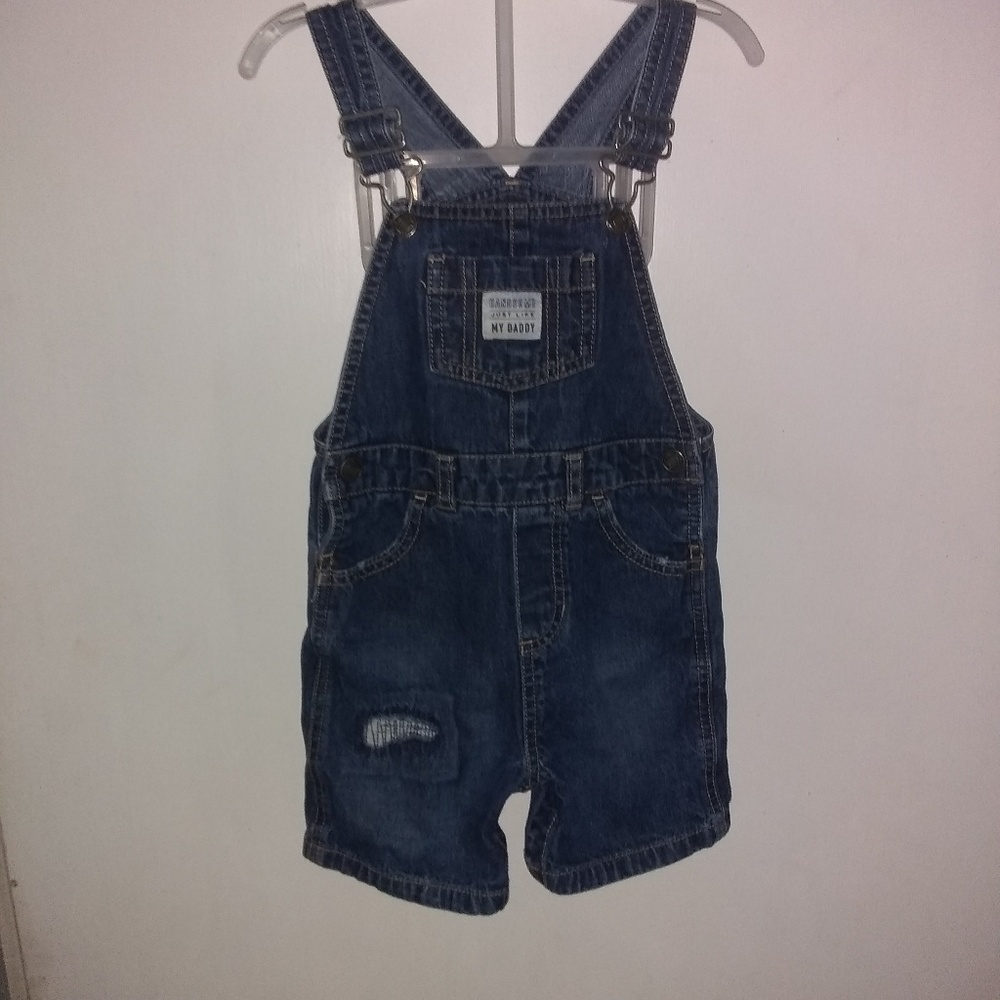 Toddler overall shorts